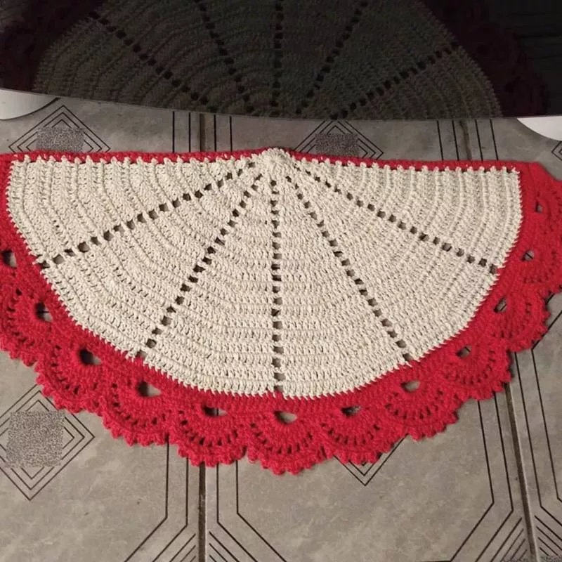 Коврик из трикотажной пряжи крючком - схемы для начинающих для вязания красивого прямоугольного, круглого, овального и квадратного коврика (133 фото)