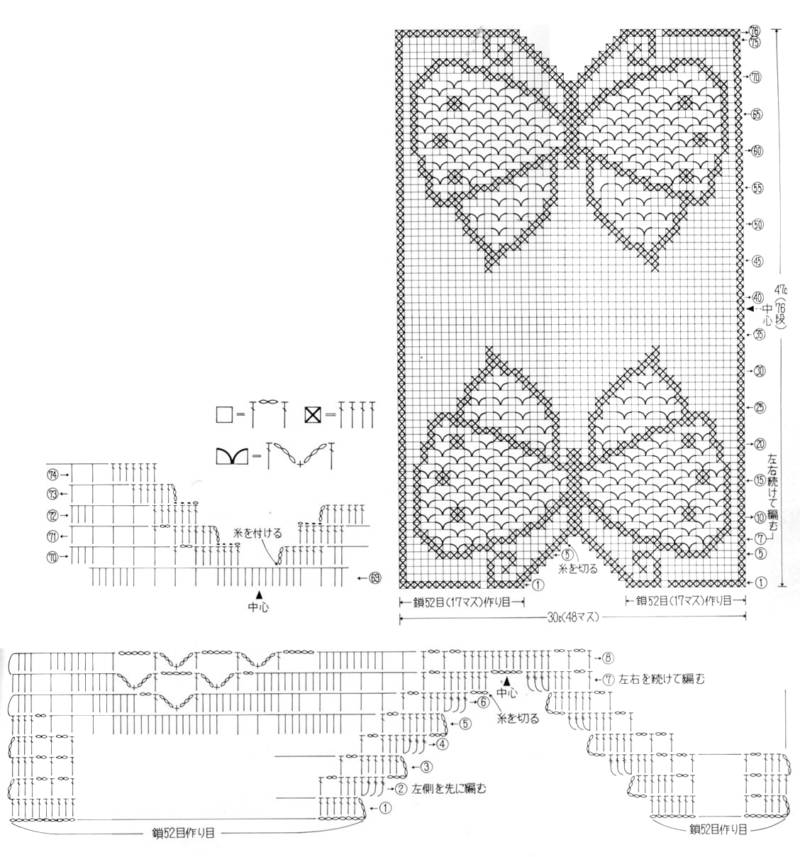 Бабочка крючком - простые мастер-классы для начинающих и схемы с описанием вязания красивой бабочки крючком