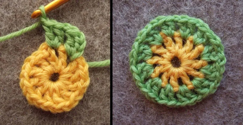 Бабушкин квадрат крючком - пошаговые схемы для начинающих с описанием вязания бабушкиного квадрата крючком