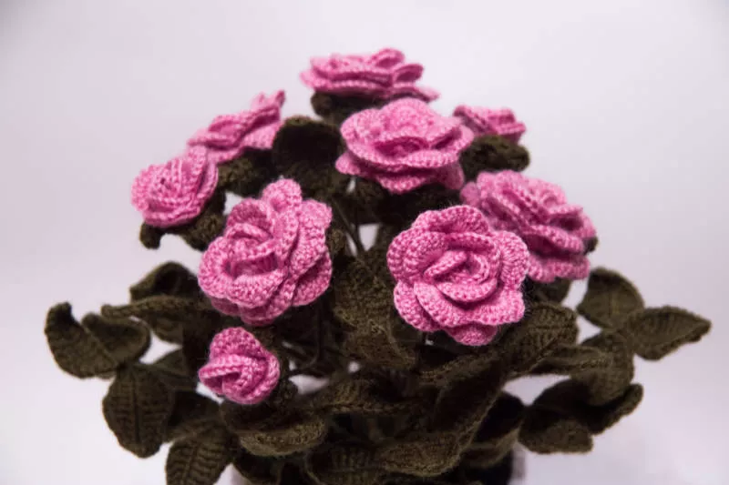 Вязание цветов крючком - пошаговые мастер-классы для начинающих и схемы с описанием вязания цветов крючком
