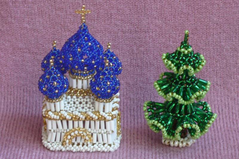 Елка из бисера - пошаговые мастер-классы для начинающих и схемы плетения своими руками елки из бисера
