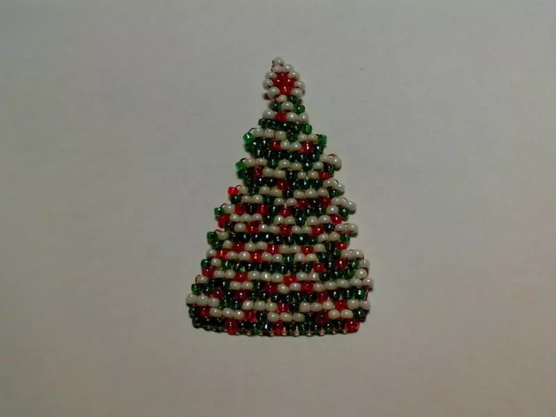Елка из бисера - пошаговые мастер-классы для начинающих и схемы плетения своими руками елки из бисера