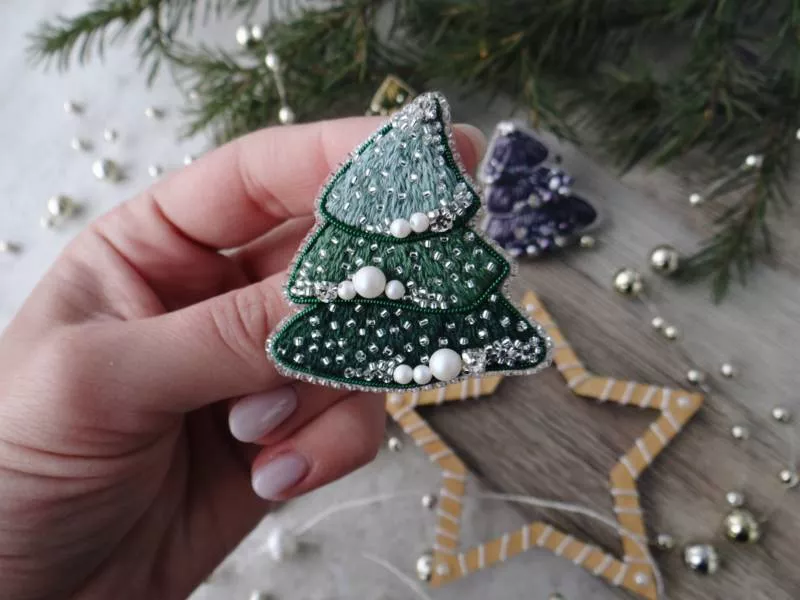 Елка из бисера - пошаговые мастер-классы для начинающих и схемы плетения своими руками елки из бисера