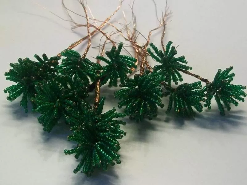 Елка из бисера - пошаговые мастер-классы для начинающих и схемы плетения своими руками елки из бисера