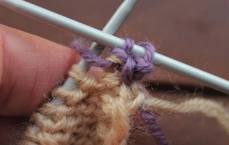 Энтерлак спицами