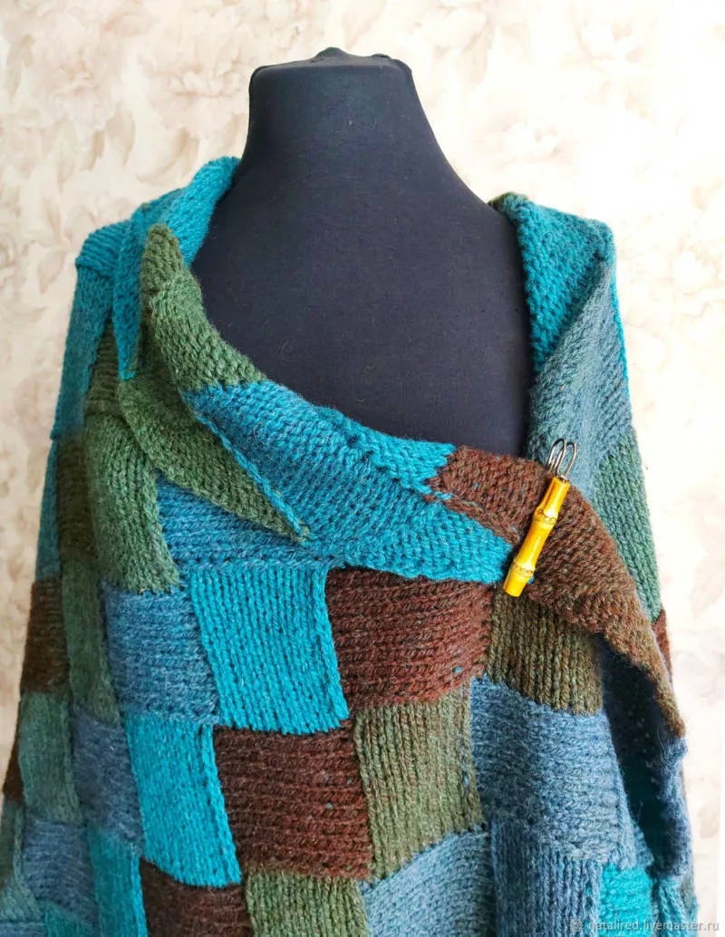 Энтерлак спицами - пошаговые мастер-классы для начинающих и схемы с описанием вязания в технике энтерлак