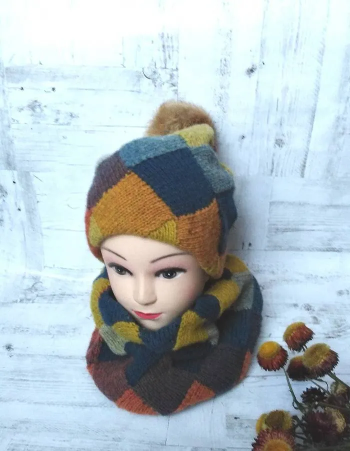 Энтерлак спицами - пошаговые мастер-классы для начинающих и схемы с описанием вязания в технике энтерлак