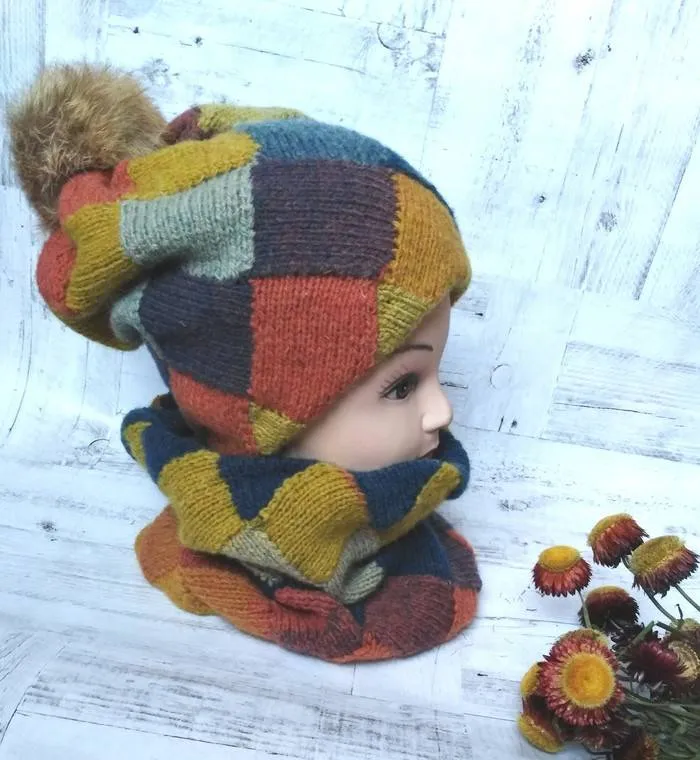 Энтерлак спицами - пошаговые мастер-классы для начинающих и схемы с описанием вязания в технике энтерлак