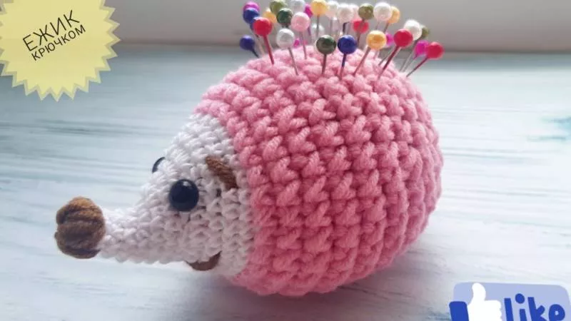Ежик крючком - схемы для начинающих с описанием вязания ежика амигуруми, из плюшевой пряжи
