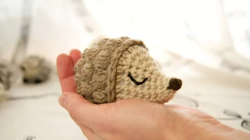 Ежик крючком - схемы для начинающих с описанием вязания ежика амигуруми, из плюшевой пряжи