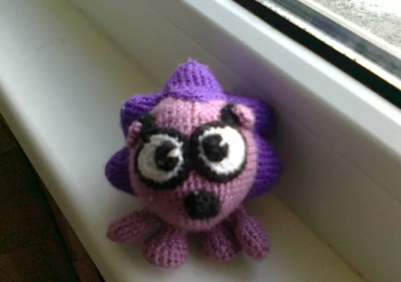 Ежик крючком - схемы для начинающих с описанием вязания ежика амигуруми, из плюшевой пряжи
