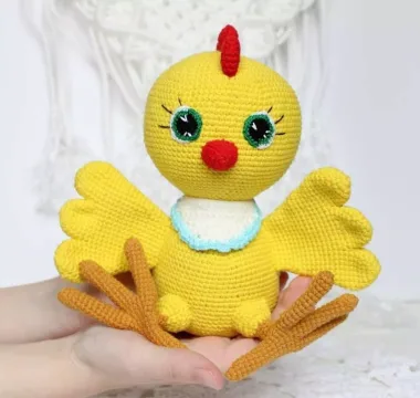 Цыпленок крючком