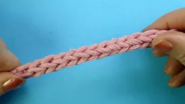 Вязание шнуров крючком