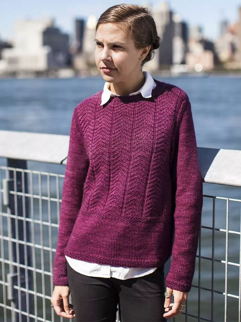 Лицевая петля спицами - узоры и схемы для начинающих с описанием вязания простой красивой лицевой петли спицами