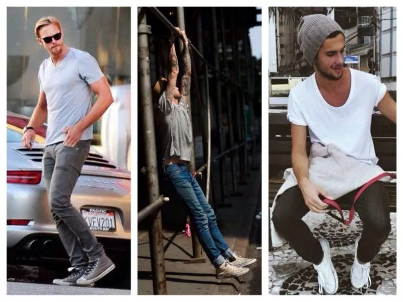 Как подворачивать джинсы (129 фото): красивые модные лайфхаки для правильного подворота женских и мужских джинсов под кроссовки и ботинки