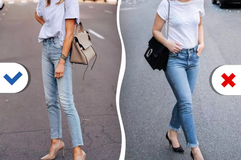 Как подворачивать джинсы (129 фото): красивые модные лайфхаки для правильного подворота женских и мужских джинсов под кроссовки и ботинки