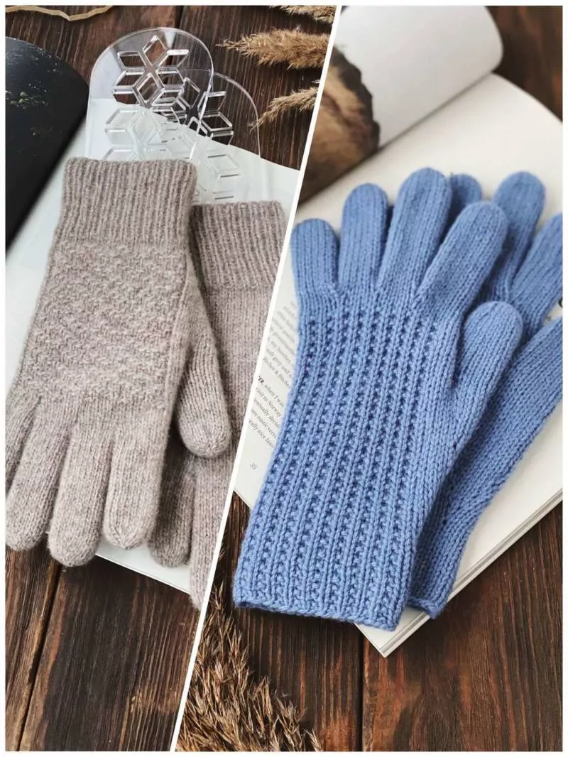 Как связать перчатки крючком и спицами - пошаговые схемы для начинающих с описанием вязания женских и мужских перчаток