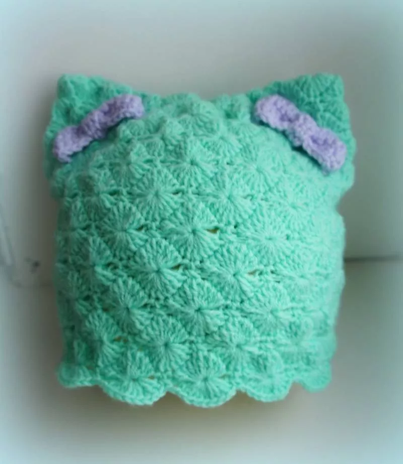 Как связать шапку с ушками крючком и спицами - схемы с описанием вязания детской и женской шапки с ушками для начинающих