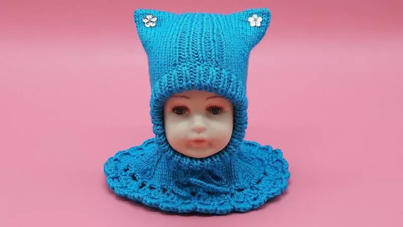 Как связать шапку с ушками крючком и спицами - схемы с описанием вязания детской и женской шапки с ушками для начинающих