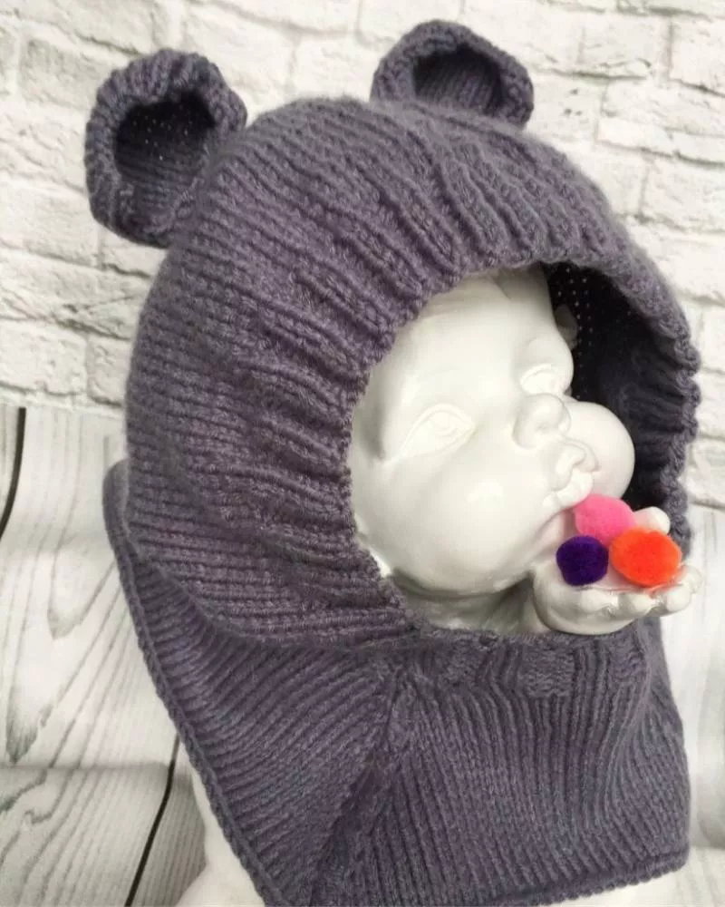 Как связать шапку с ушками крючком и спицами - схемы с описанием вязания детской и женской шапки с ушками для начинающих