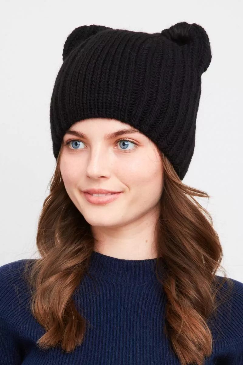 Как связать шапку с ушками крючком и спицами - схемы с описанием вязания детской и женской шапки с ушками для начинающих