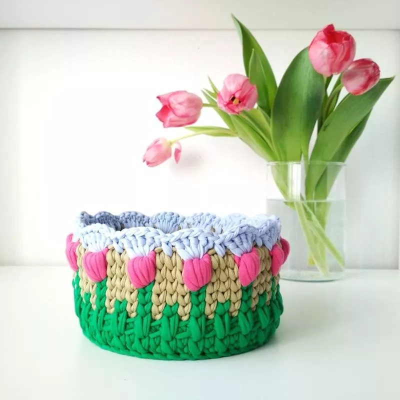 Вязание цветов крючком - пошаговые мастер-классы для начинающих и схемы с описанием вязания цветов крючком