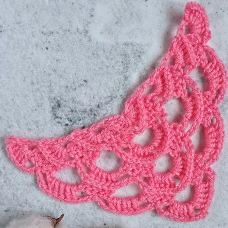 Косынка крючком - простые схемы для начинающих с описанием вязания красивой ажурной женской косынки