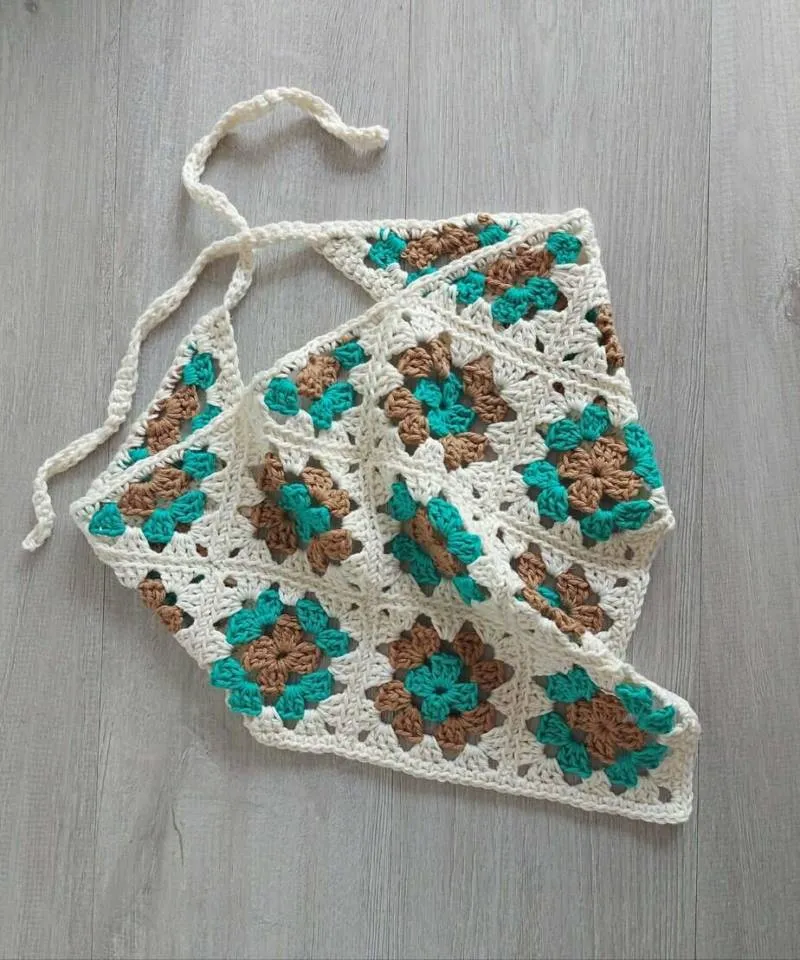 Косынка крючком - простые схемы для начинающих с описанием вязания красивой ажурной женской косынки