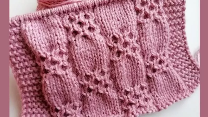 Красивые узоры спицами - простые схемы для начинающих и описание вязания красивых узоров спицами