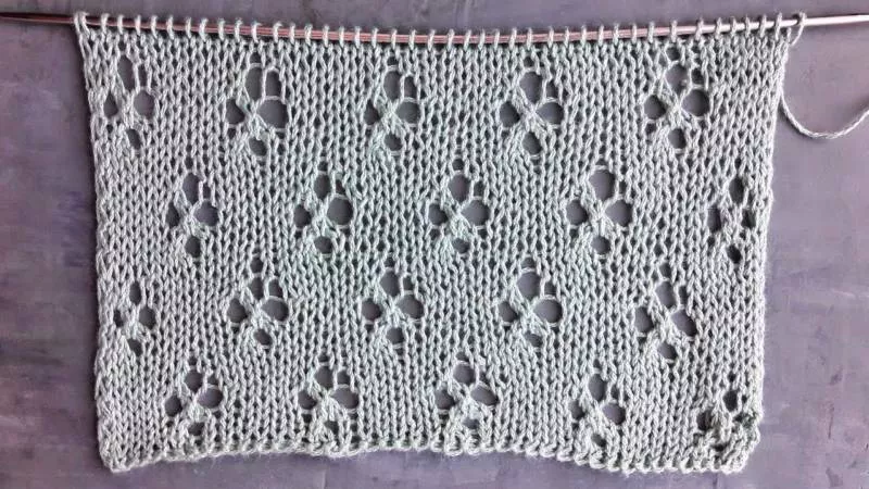 Красивые узоры спицами - простые схемы для начинающих и описание вязания красивых узоров спицами