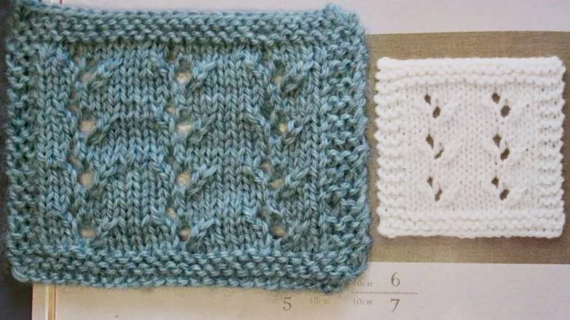 Красивые узоры спицами