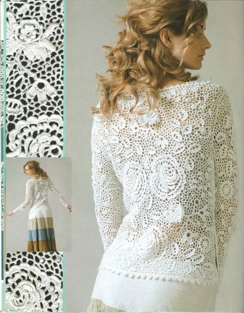 Свитер крючком - пошаговые мастер-классы для начинающих и схемы с описанием вязания простого свитера крючком