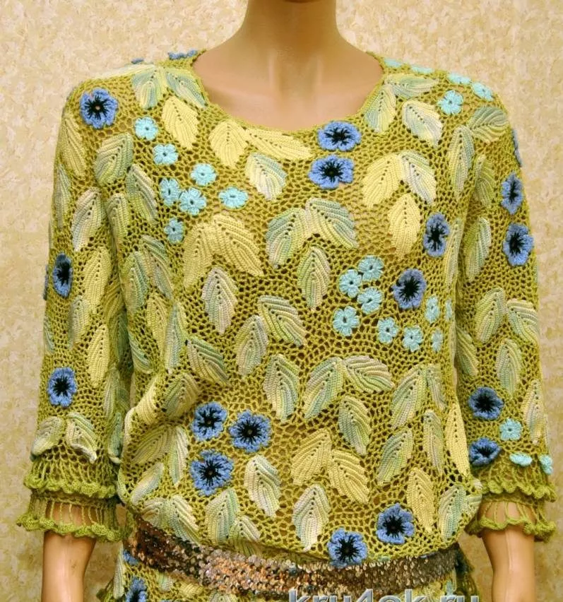 Свитер крючком - пошаговые мастер-классы для начинающих и схемы с описанием вязания простого свитера крючком