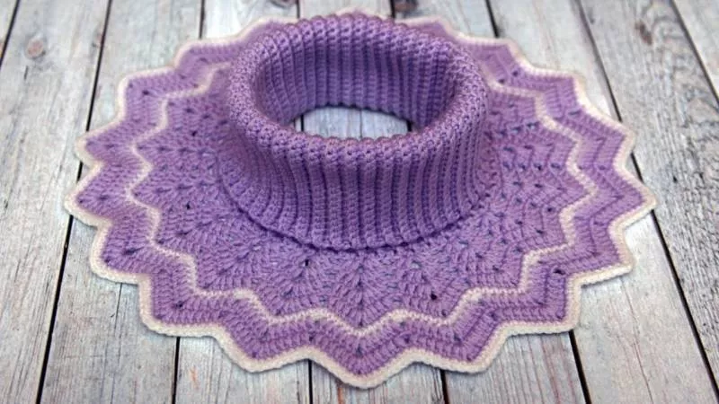 Манишка крючком (105 фото): пошаговые схемы для начинающих с описанием вязания манишки женской, мужской и детской манишки крючком