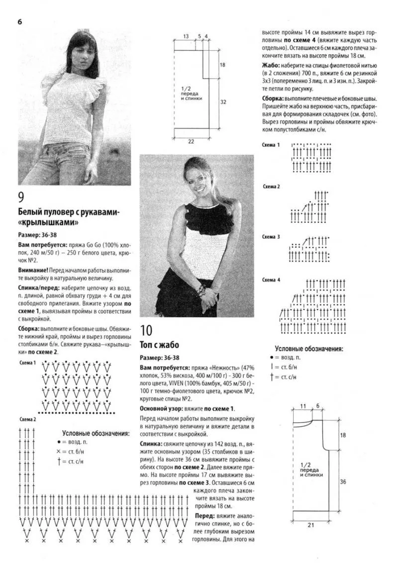Топ спицами - простые мастер-классы для начинающих и схемы с описанием вязания летнего, ажурного топа спицами