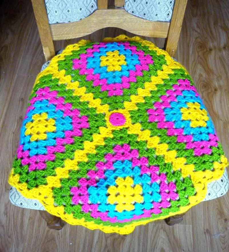 Мотивы крючком - простые схемы для начинающих с описанием вязания красивых квадратных и цветочных мотивов крючком