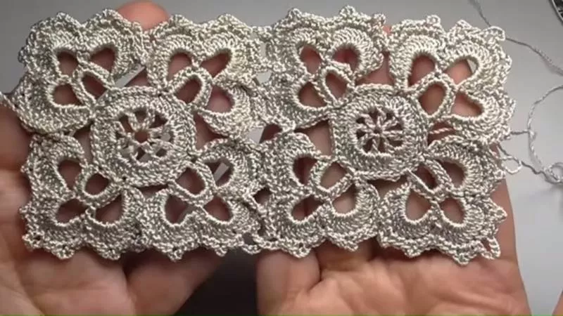 Мотивы крючком - простые схемы для начинающих с описанием вязания красивых квадратных и цветочных мотивов крючком
