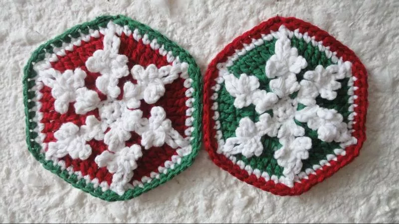 Мотивы крючком - простые схемы для начинающих с описанием вязания красивых квадратных и цветочных мотивов крючком