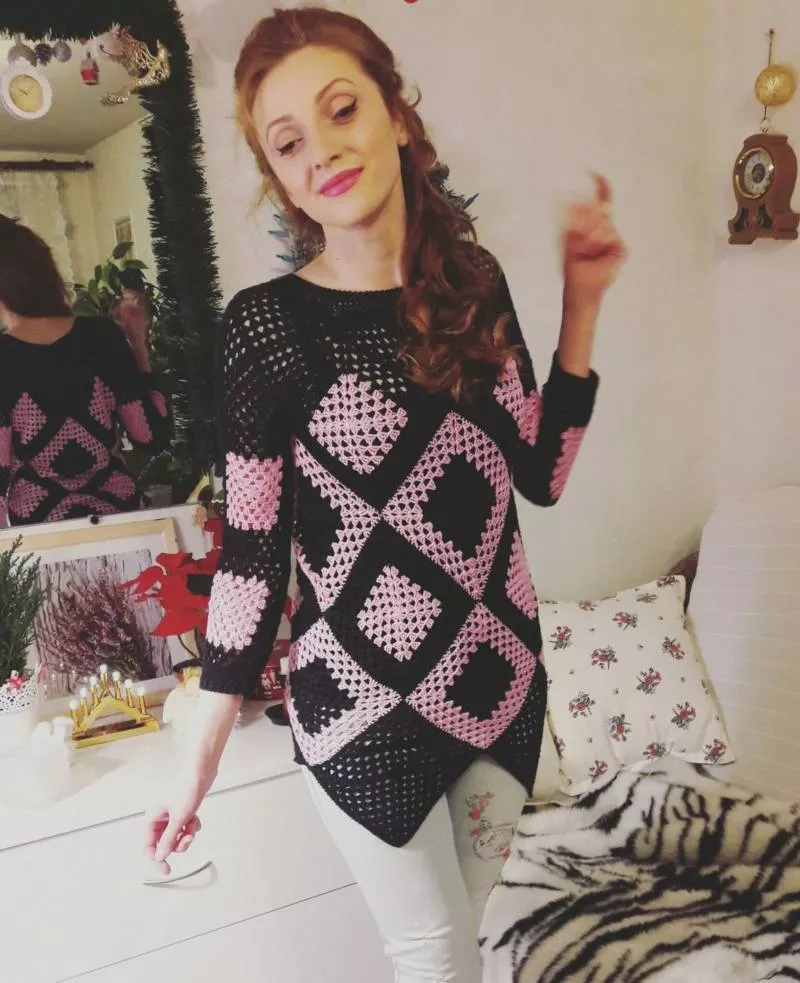 Мотивы крючком - простые схемы для начинающих с описанием вязания красивых квадратных и цветочных мотивов крючком