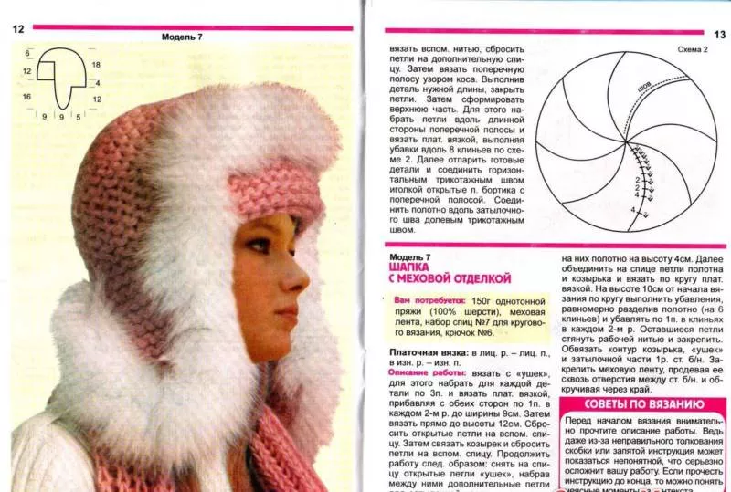 Шапка спицами - мастер-классы для начинающих и схемы с описанием вязания красивой женской, мужской и детской шапки