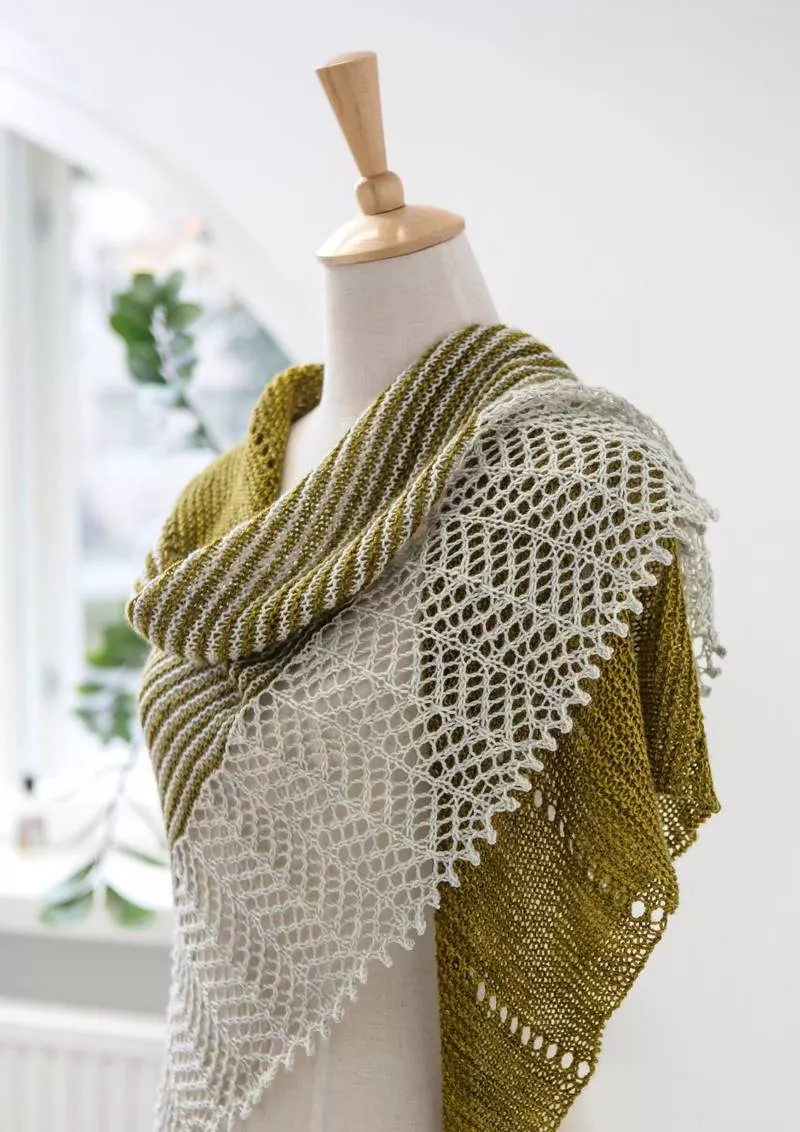 Палантин крючком