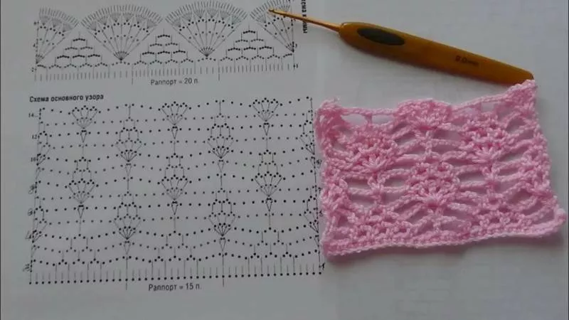 Палантин крючком (121 фото): схемы для начинающих и описание вязания простого, красивого, ажурного палантина