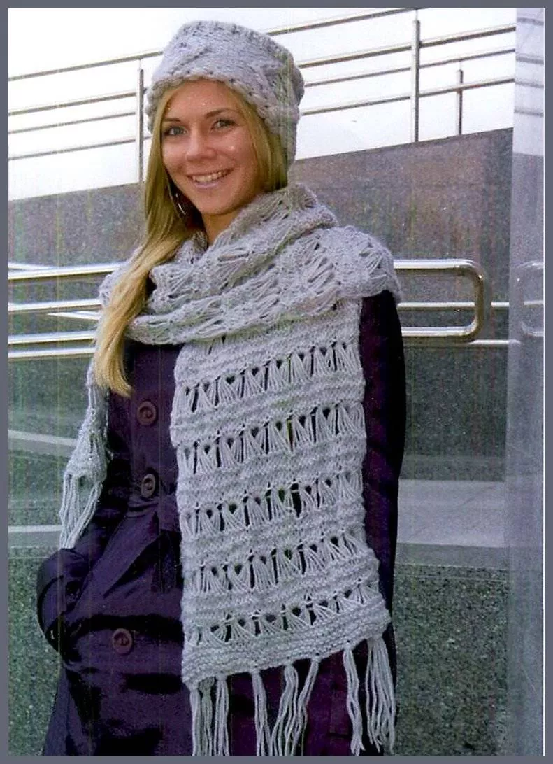 Палантин крючком (121 фото): схемы для начинающих и описание вязания простого, красивого, ажурного палантина
