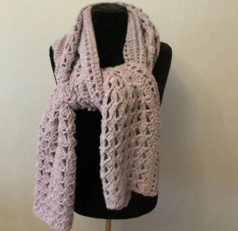Палантин крючком (121 фото): схемы для начинающих и описание вязания простого, красивого, ажурного палантина