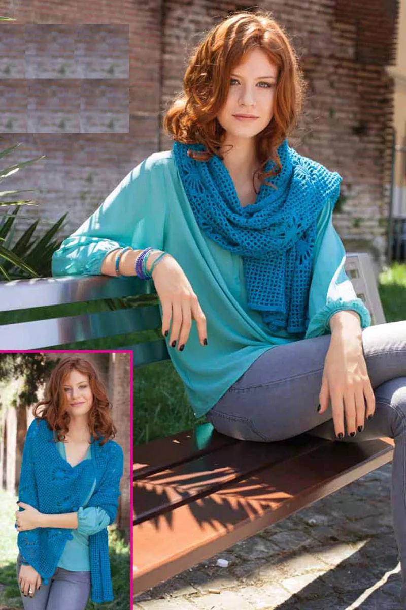 Палантин крючком (121 фото): схемы для начинающих и описание вязания простого, красивого, ажурного палантина