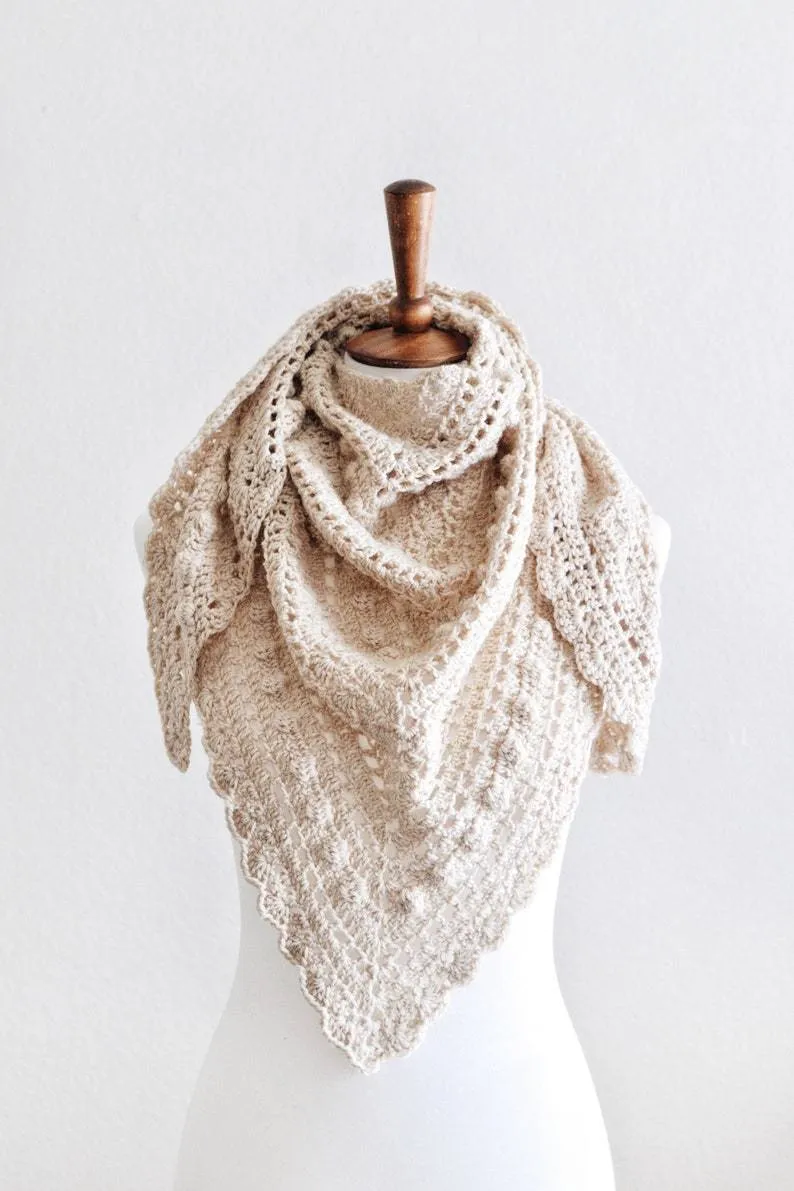 Палантин крючком (121 фото): схемы для начинающих и описание вязания простого, красивого, ажурного палантина