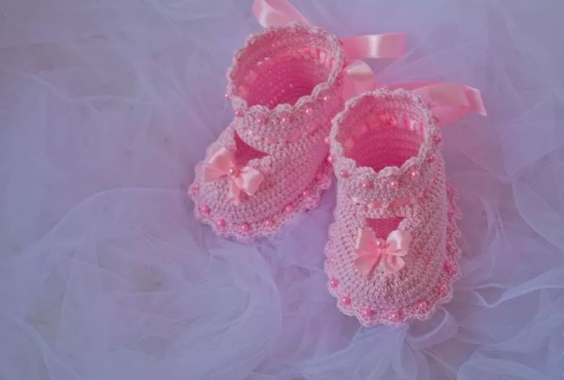 Пинетки крючком - пошаговые мастер-классы для начинающих и схемы с описанием вязания простых пинеток для новорожденных