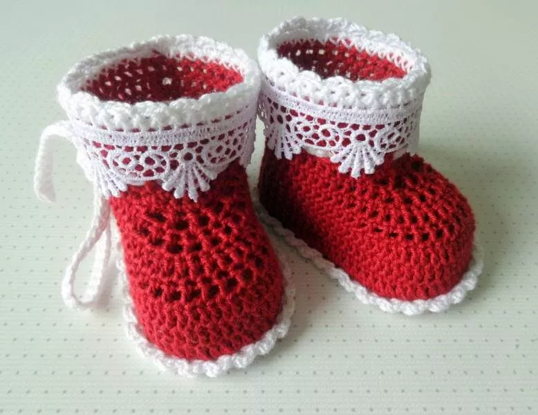 Пинетки крючком - пошаговые мастер-классы для начинающих и схемы с описанием вязания простых пинеток для новорожденных