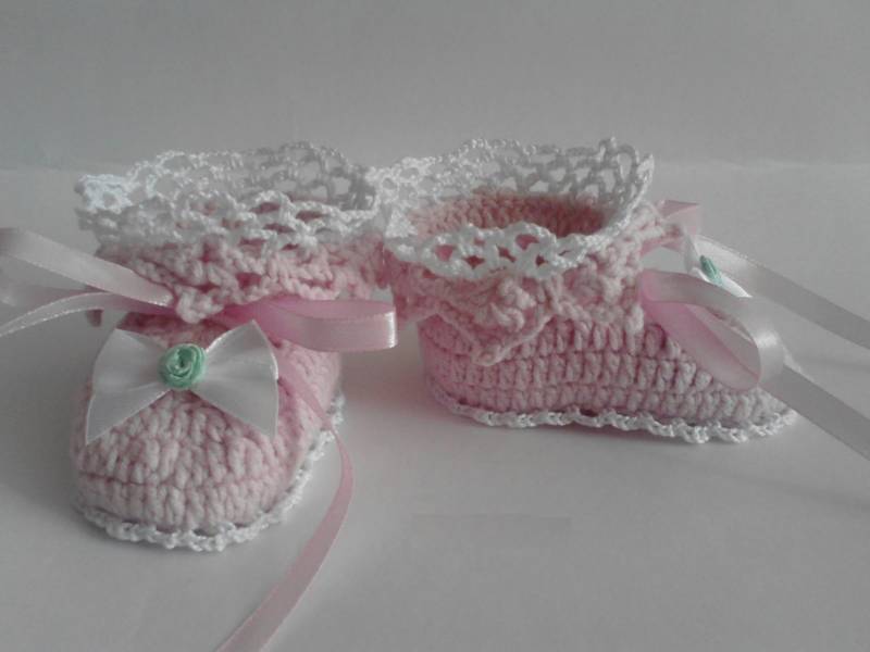 Пинетки крючком - пошаговые мастер-классы для начинающих и схемы с описанием вязания простых пинеток для новорожденных