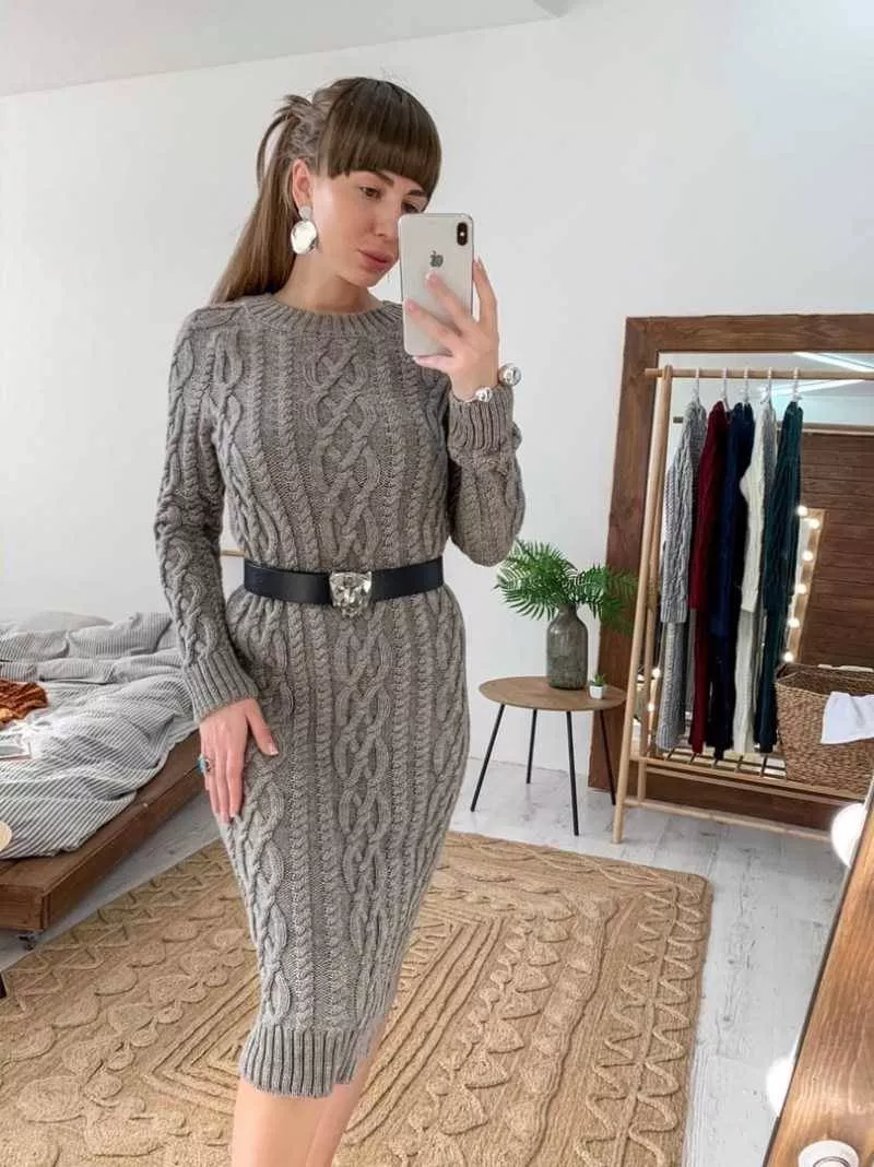 Платья спицами - схемы для начинающих с описанием вязания платья для девочек и женщин